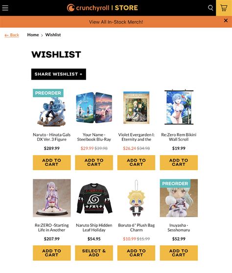 crunchyroll store|More.